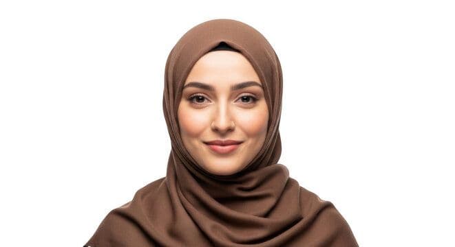 حجاب رأس سادة أسود